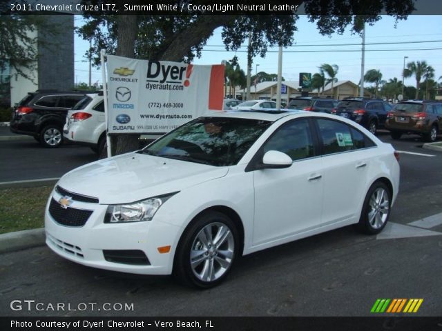 2011 Chevrolet Cruze LTZ in Summit White