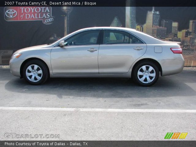 2007 Toyota Camry CE in Desert Sand Mica