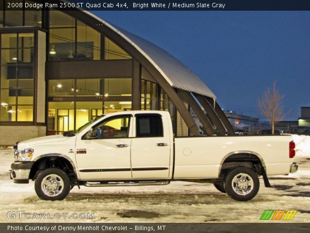 2008 Dodge Ram 2500 ST Quad Cab 4x4 in Bright White