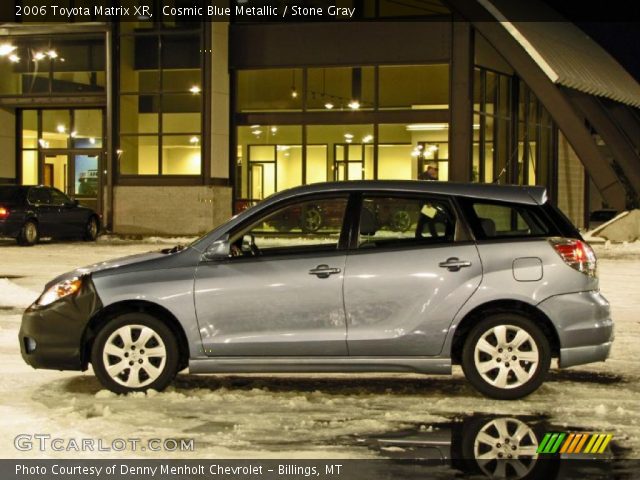 2006 Toyota Matrix XR in Cosmic Blue Metallic