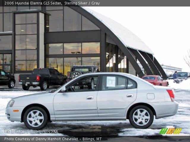 2006 Hyundai Elantra GLS Sedan in Sterling Silver