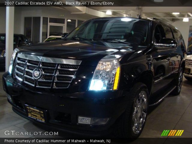 2007 Cadillac Escalade ESV AWD in Black Raven
