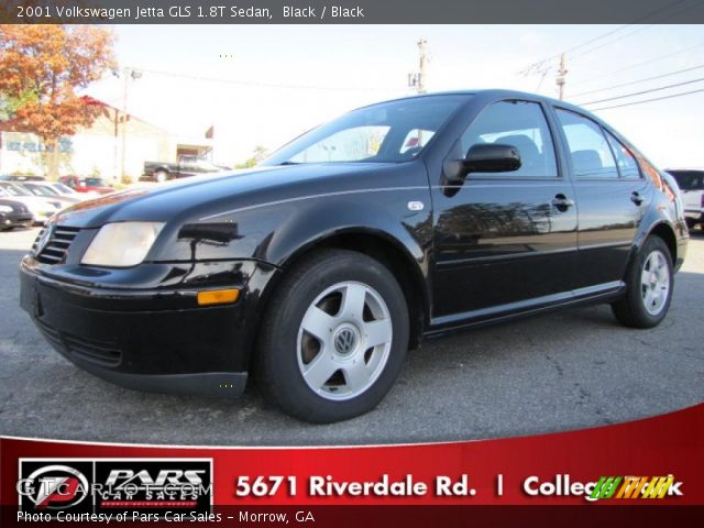 2001 Volkswagen Jetta GLS 1.8T Sedan in Black