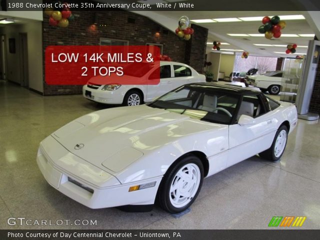 1988 Chevrolet Corvette 35th Anniversary Coupe in White