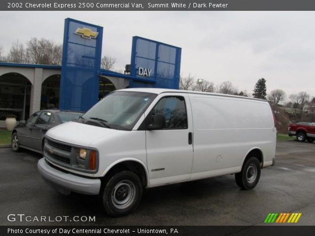 2002 Chevrolet Express 2500 Commercial Van in Summit White