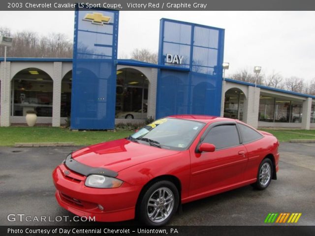 2003 Chevrolet Cavalier LS Sport Coupe in Victory Red