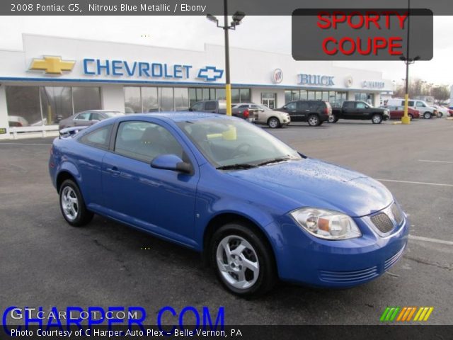 2008 Pontiac G5  in Nitrous Blue Metallic