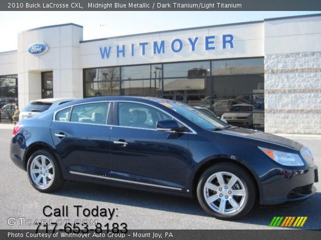 2010 Buick LaCrosse CXL in Midnight Blue Metallic