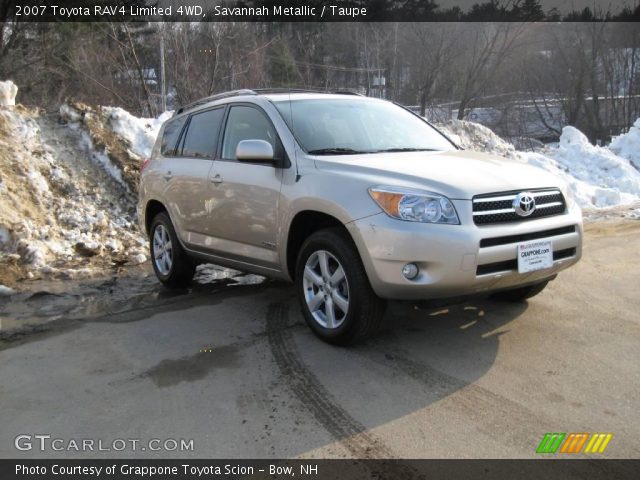 2007 Toyota RAV4 Limited 4WD in Savannah Metallic