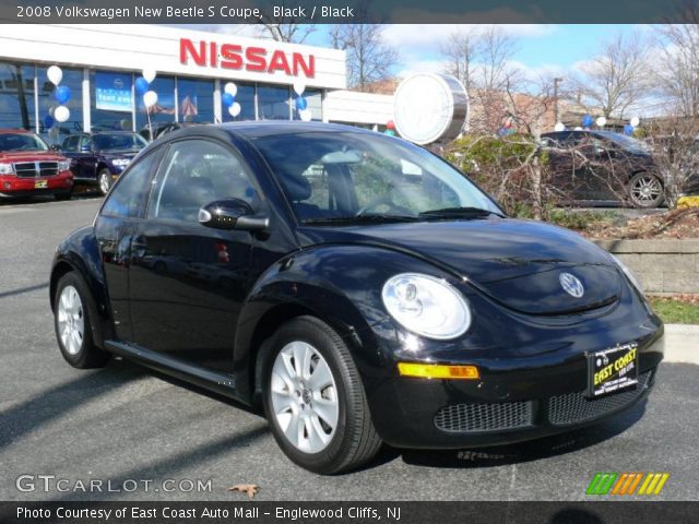 2008 Volkswagen New Beetle S Coupe in Black