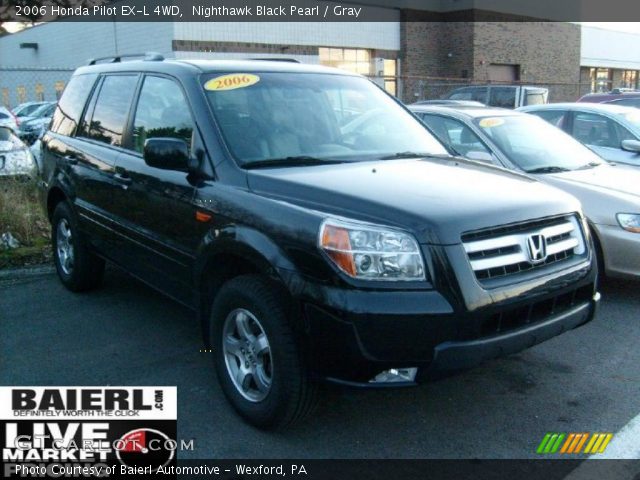 2006 Honda Pilot EX-L 4WD in Nighthawk Black Pearl