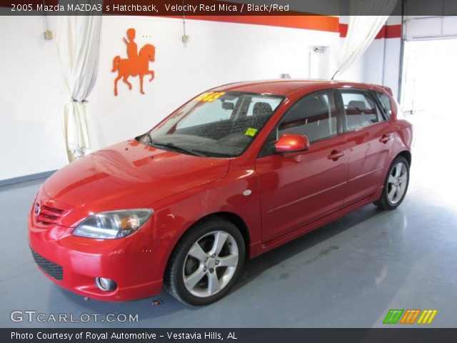 2005 Mazda MAZDA3 s Hatchback in Velocity Red Mica