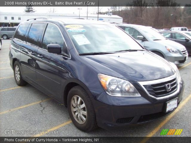 2008 Honda Odyssey EX-L in Baltic Blue Pearl