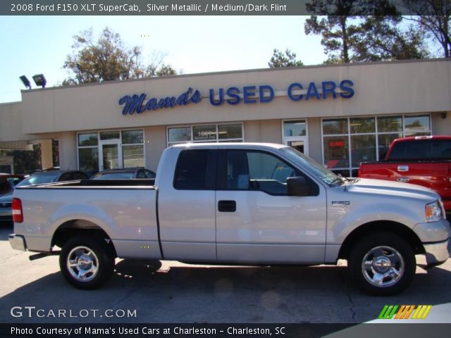 2008 Ford F150 XLT SuperCab in Silver Metallic