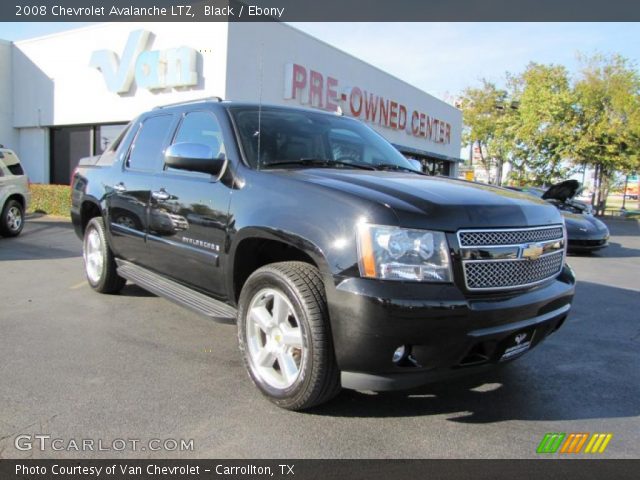 2008 Chevrolet Avalanche LTZ in Black