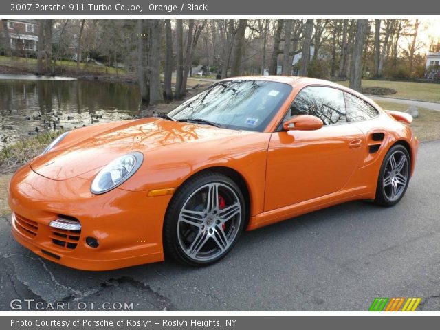 2007 Porsche 911 Turbo Coupe in Orange