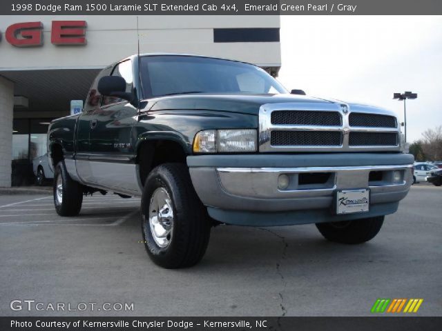 1998 Dodge Ram 1500 Laramie SLT Extended Cab 4x4 in Emerald Green Pearl