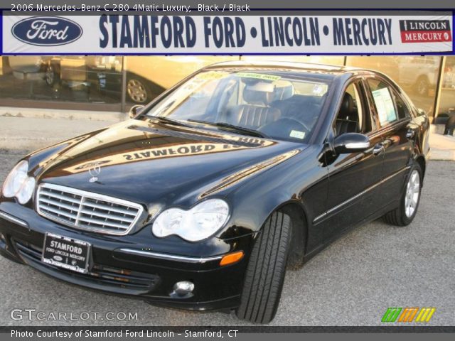 2006 Mercedes-Benz C 280 4Matic Luxury in Black