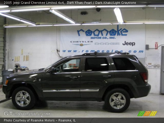 2005 Jeep Grand Cherokee Limited 4x4 in Dark Khaki Pearl