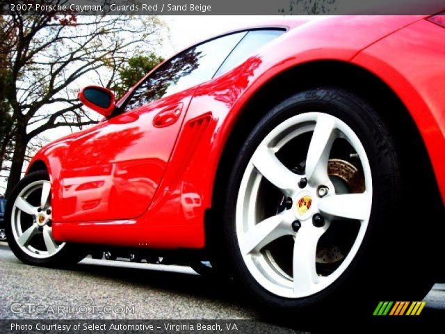 2007 Porsche Cayman  in Guards Red