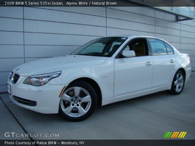 2008 BMW 5 Series 535xi Sedan in Alpine White