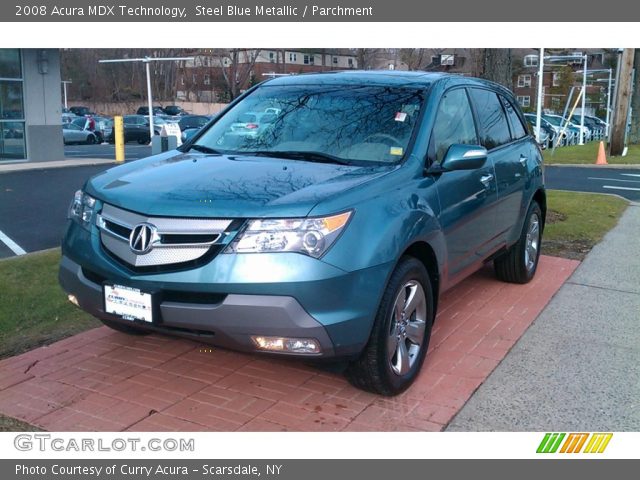 2008 Acura MDX Technology in Steel Blue Metallic