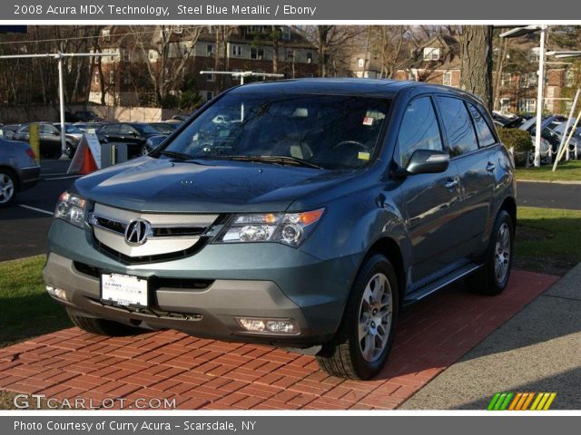 2008 Acura MDX Technology in Steel Blue Metallic