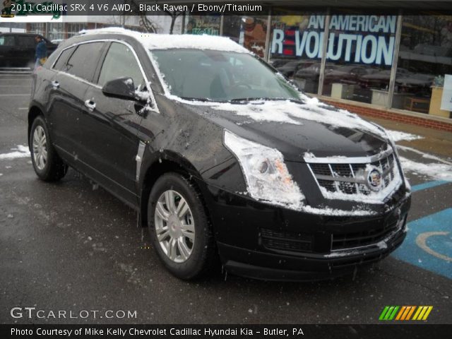 2011 Cadillac SRX 4 V6 AWD in Black Raven