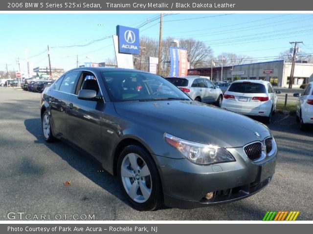 2006 BMW 5 Series 525xi Sedan in Titanium Grey Metallic