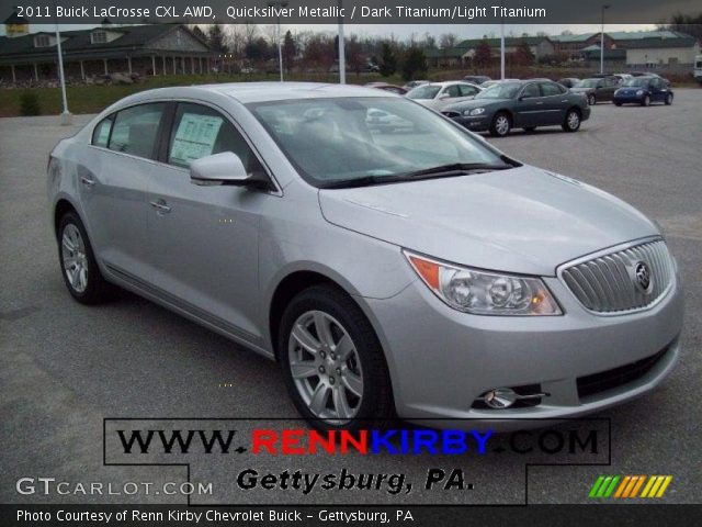 2011 Buick LaCrosse CXL AWD in Quicksilver Metallic