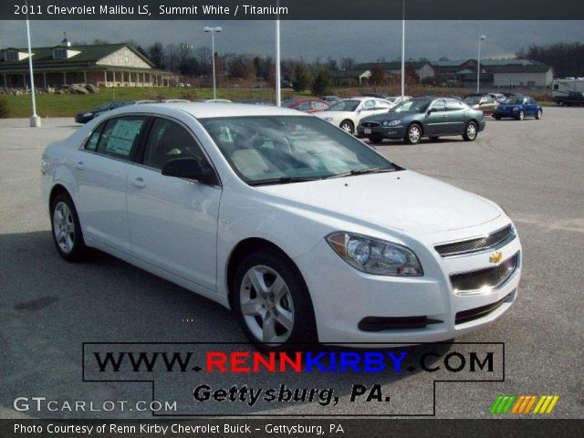 2011 Chevrolet Malibu LS in Summit White
