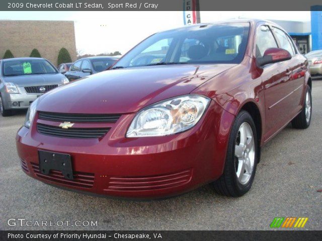 2009 Chevrolet Cobalt LT Sedan in Sport Red
