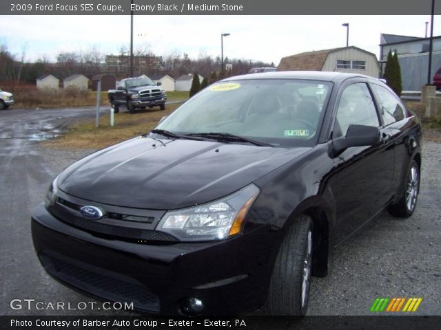 2009 Ford Focus SES Coupe in Ebony Black