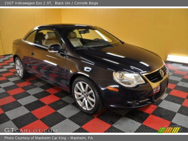 2007 Volkswagen Eos 2.0T in Black Uni