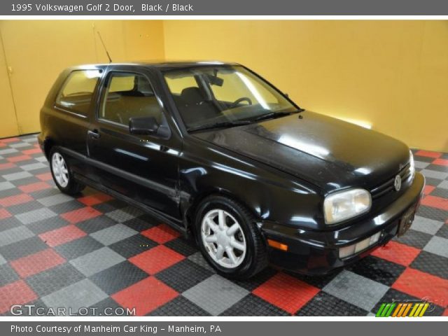 1995 Volkswagen Golf 2 Door in Black