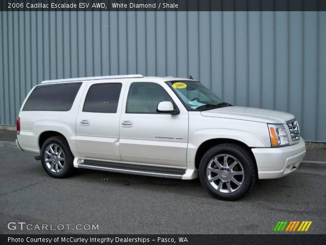 2006 Cadillac Escalade ESV AWD in White Diamond