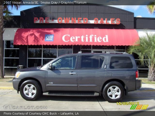 2007 Nissan Armada SE in Smoke Gray