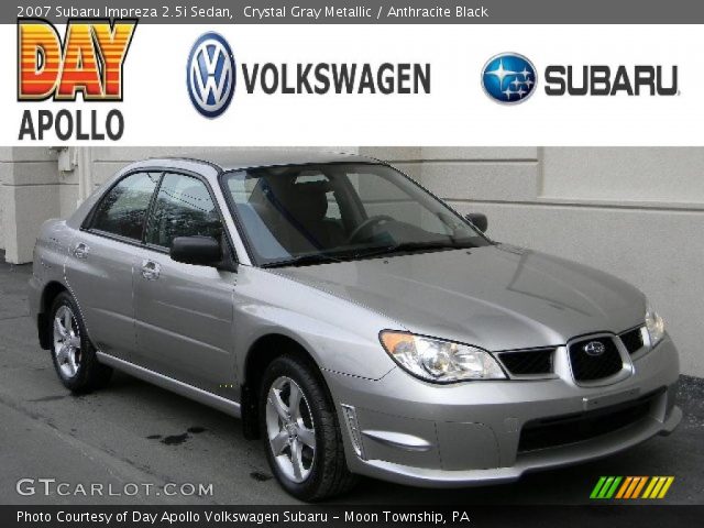 2007 Subaru Impreza 2.5i Sedan in Crystal Gray Metallic