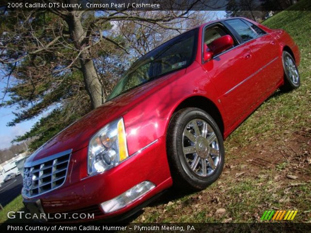2006 Cadillac DTS Luxury in Crimson Pearl