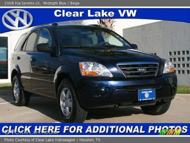 2008 Kia Sorento LX in Midnight Blue