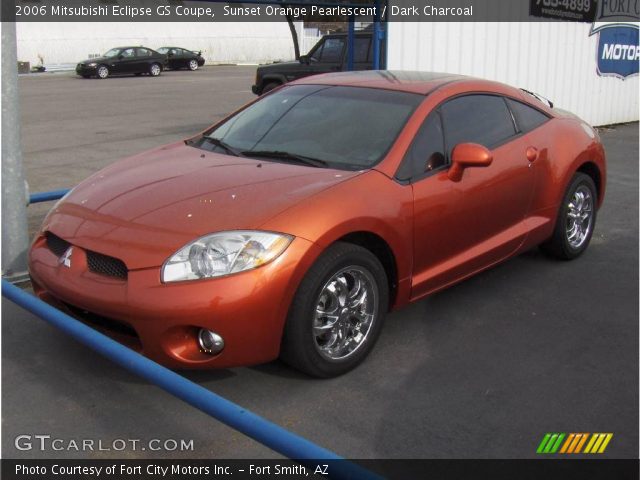 2006 Mitsubishi Eclipse GS Coupe in Sunset Orange Pearlescent