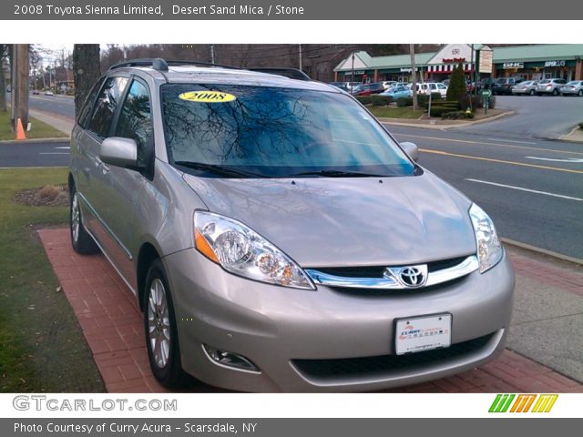 2008 Toyota Sienna Limited in Desert Sand Mica