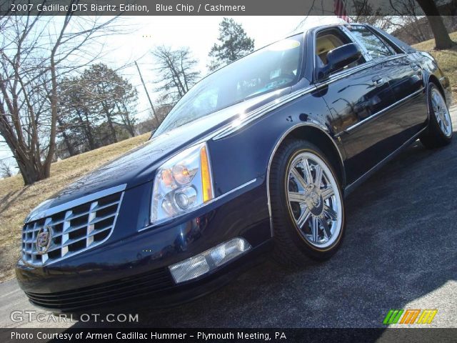 2007 Cadillac DTS Biaritz Edition in Blue Chip
