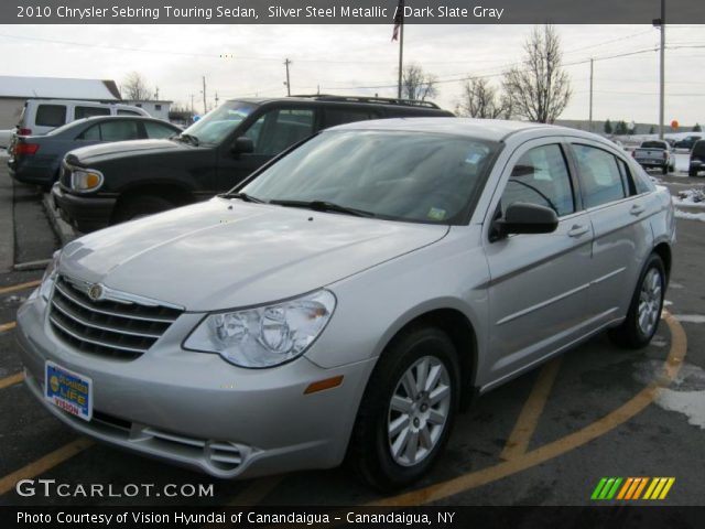 2010 Chrysler Sebring Touring Sedan in Silver Steel Metallic