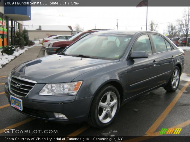 2009 Hyundai Sonata SE in Slate Blue