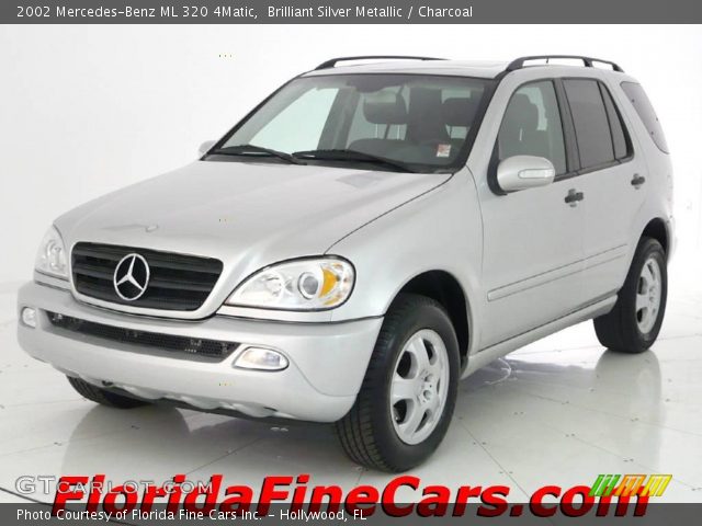 2002 Mercedes-Benz ML 320 4Matic in Brilliant Silver Metallic