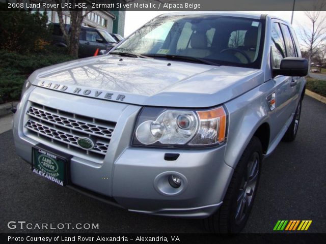 2008 Land Rover LR2 HSE in Zermatt Silver Metallic