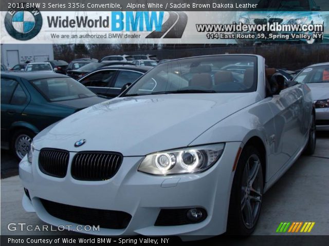 2011 BMW 3 Series 335is Convertible in Alpine White