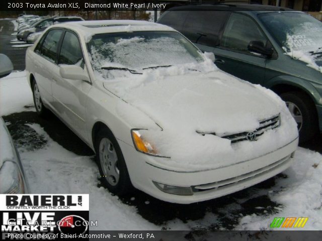 2003 Toyota Avalon XLS in Diamond White Pearl
