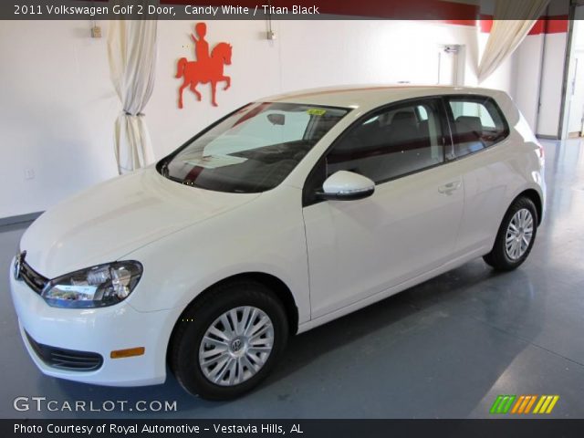 2011 Volkswagen Golf 2 Door in Candy White